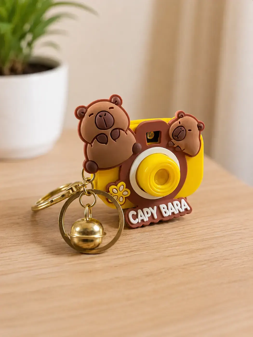 Projection Camera Keychain- Yellow