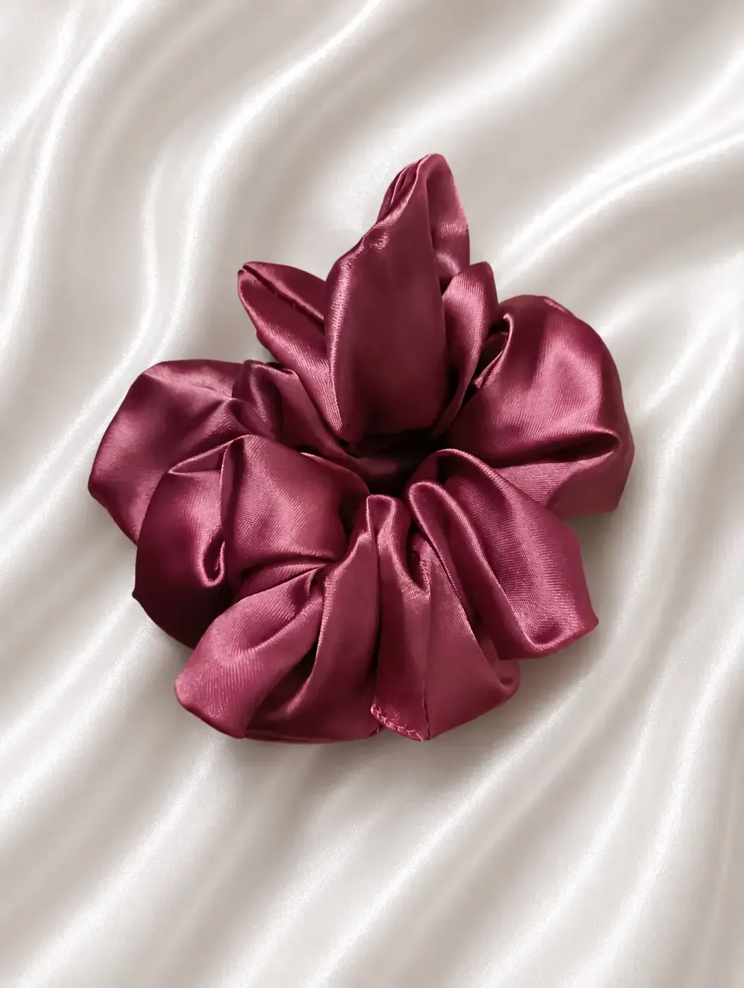 Silk Scrunchie - Dusty Rose