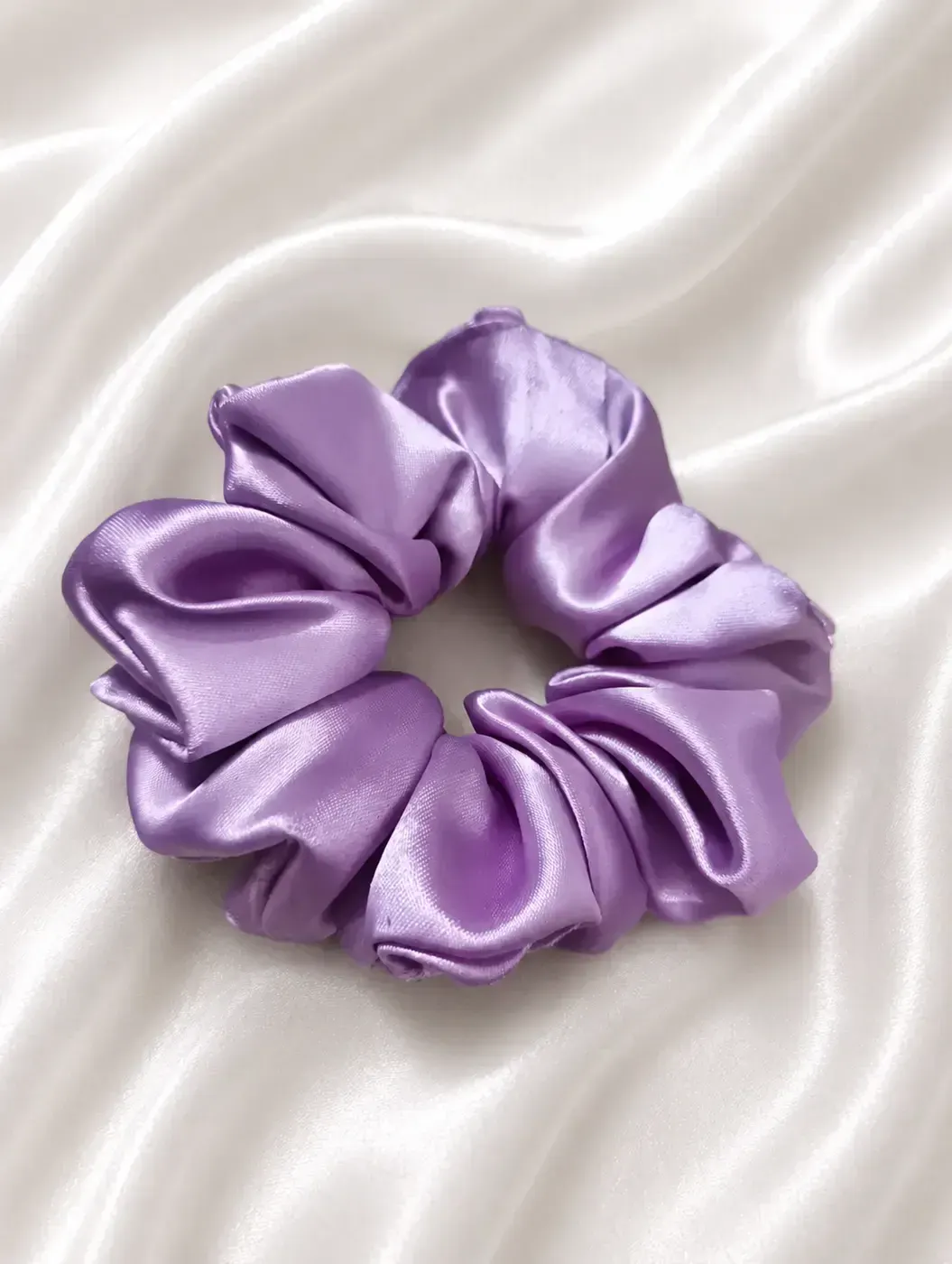 Silk Scrunchie - Lavender