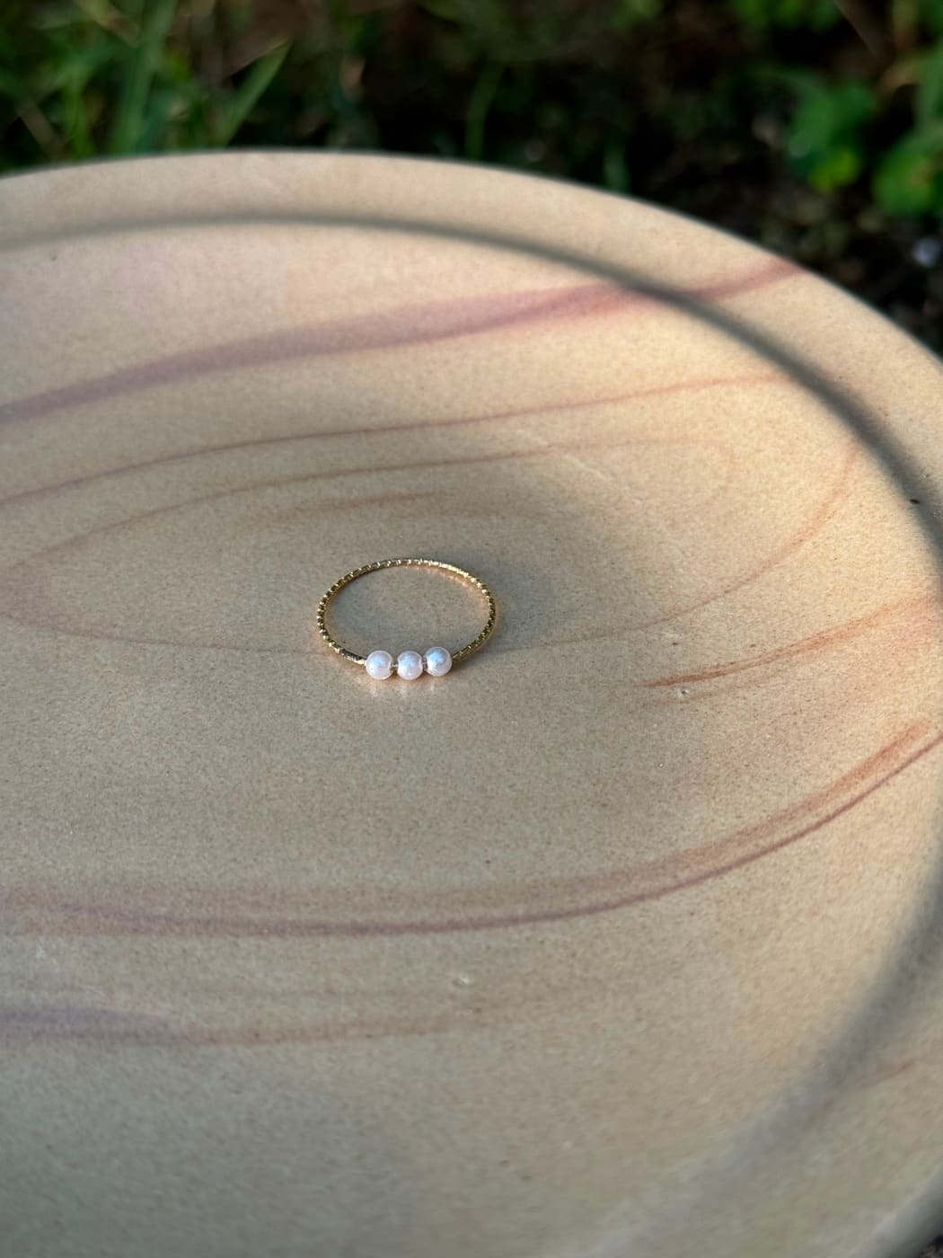 Trinity pearl Ring
