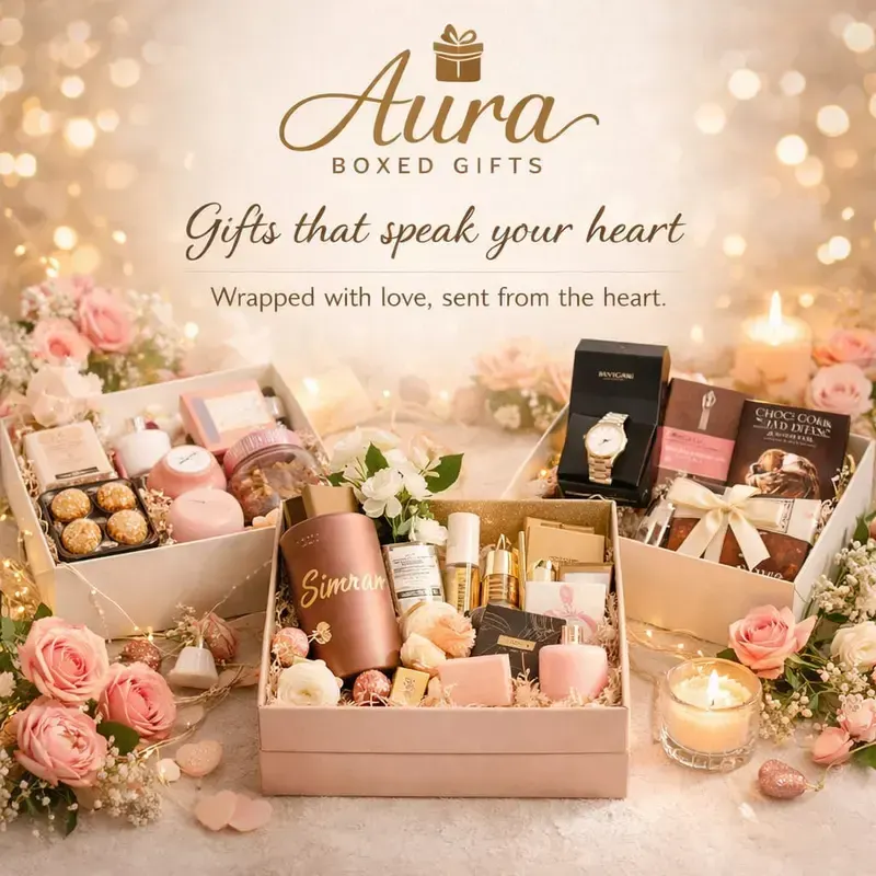 Aura Boxed Gifts - Curated Gift Hampers