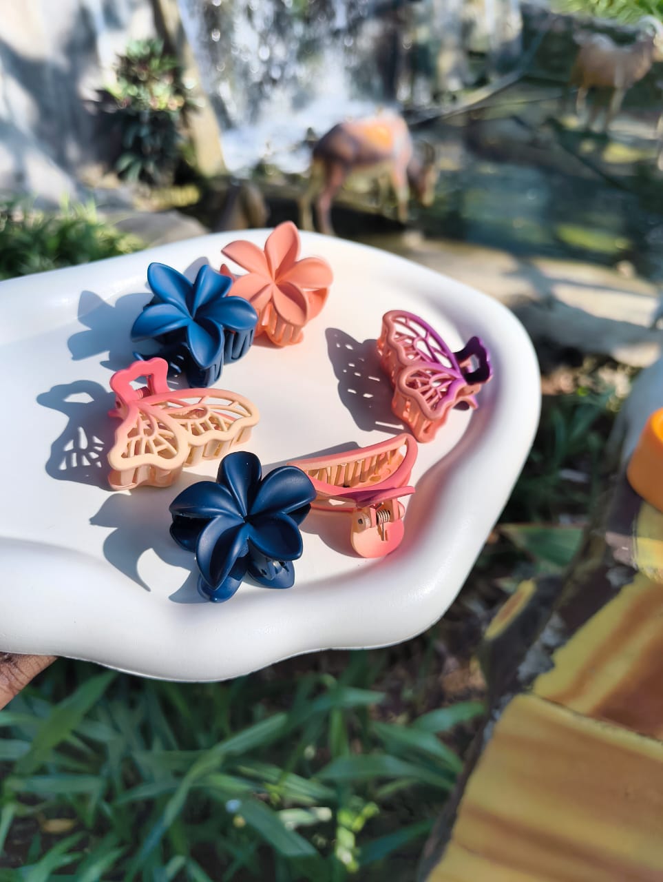 Butterfly Hair Claw Clip